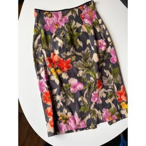 Vintage Paul Smith Floral Pencil Skirt size EU 42